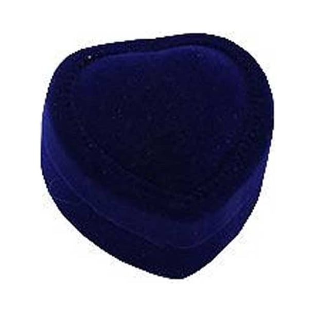 Minnieouse Caja de almacenamiento para pendientes, anillos, gancho para orejas, estuche de exhibición, organizador, collar, , cajas de transporte Ropa, zapatos y accesorios Miscelánea Azul
