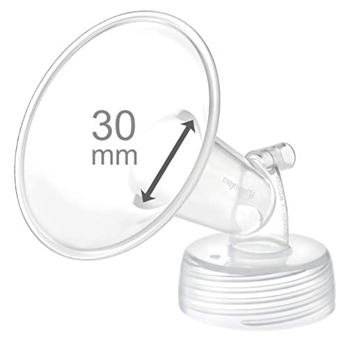 Maymom Wide Neck Pump Part for Spectra S1 Spectra S2 Spectra 9 Plus Breastpump; Incl Wide Mouth Flange ;Not Original Spectra Flange; Not Original Spectra Baby USA Parts One flange-21 mm Flange 