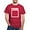 Cardinal, variant on - Think Square Dark T Shirt - Men's Classic Graphic Cotton T-Shirt