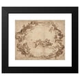 thumbnail image 2 of Luca Giordano 14x12 Black Modern Framed Museum Art Print Titled - A Glory of Angels (ca. 1650-69), 2 of 5