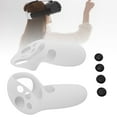 thumbnail image 1 of Housse Poignées de Manette Housse pour Meta Quest 3 Poignées de Manette VR en Silicone Housse de Protection avec Housse de Joystick pour Accessoires VR Quest 3, 1 of 8
