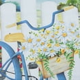 thumbnail image 4 of Northlight White Picket Fence Floral Outdoor Garden Flag 12.5" x 18", 4 of 7