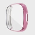 thumbnail image 2 of Funda protectora para Smartwatch - TPU + cristal templado, protección total contra caídas, diseño delgado y transparente, recortes precisos para el modelo Case Sense, 2 of 4