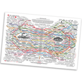 thumbnail image 1 of Healing Web Poster Chart Canvas Wall Art Horizontal Poster Print Mental Health Posters, 1 of 1