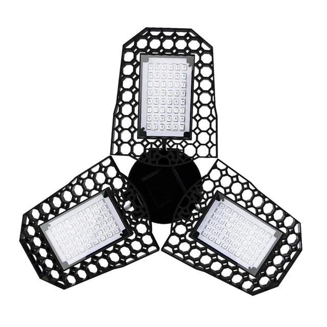 Lámpara LED de cultivo resistente al agua y con brillo para plantas de interior y flores. 108 LED