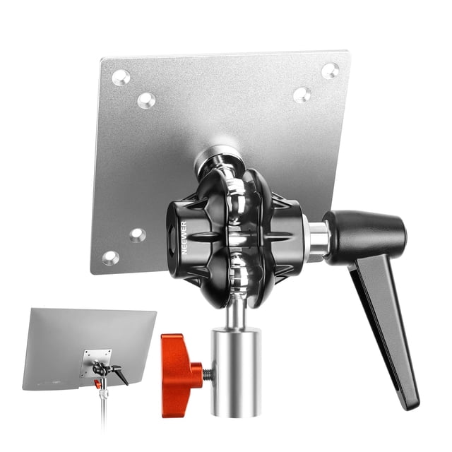 Adaptador de montaje para monitor Neewer MA001, aleación de aluminio, 6,3 kg