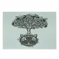 thumbnail image 1 of Celtic Cutting Board, Hand-Drawn Tree of Life and Triskelion at Roots for in Cult, Decorative Tempered Glass Cutting and Serving Board, in 3 Sizes, by Ambesonne, 1 of 2