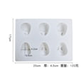 thumbnail image 4 of TIELUTT Silicone 6 Cavity of the Rabbit Cake Baking Tool Mould Baking Baking Needs for Teens Mini Funnel Cake Funnel Cakes compatible with Machines Stainless Steel Baking Pans 8 X 11 Valentine's Day, 4 of 8