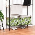 thumbnail image 3 of Yayeee Foldable Storage Basket for Shelves with Handles Waterproof Cloth Bins, Retro Floral, 3 of 7