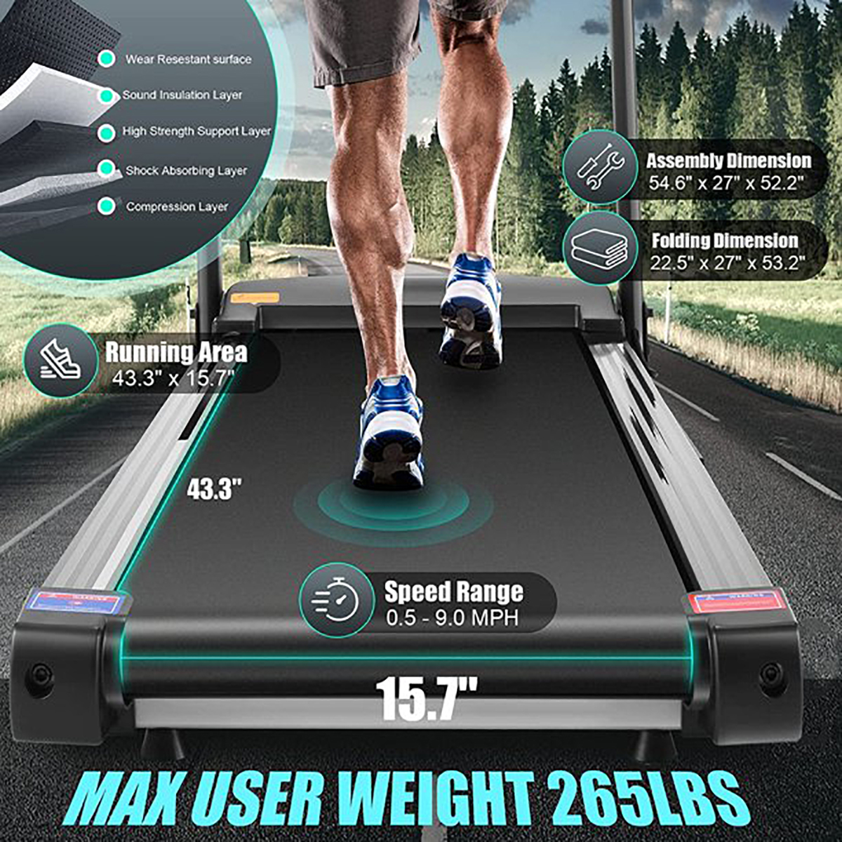 Buy Treadmill with 10 HD TV Movie Touchscreen and 3D Virtual Sports