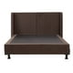 thumbnail image 2 of Box Base Cama Queen Size + Cabecera Milan Chocolate Dicasa  Milan Bless, 2 of 8