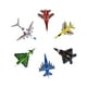 thumbnail image 2 of 6 modelos de aviones de aleación de metal fundido a presión, simulación de avión de metal, juguete para niños, modelo de avión de aleación para, 2 of 9