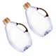 thumbnail image 4 of Cooking Oil Dispenser Plastic Oiler Leak-Proof Oil Pot Home Kitchen Transparent 2Pcs, 4 of 4