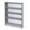Gray/Navy, variant on Standard Bookcase - Black
