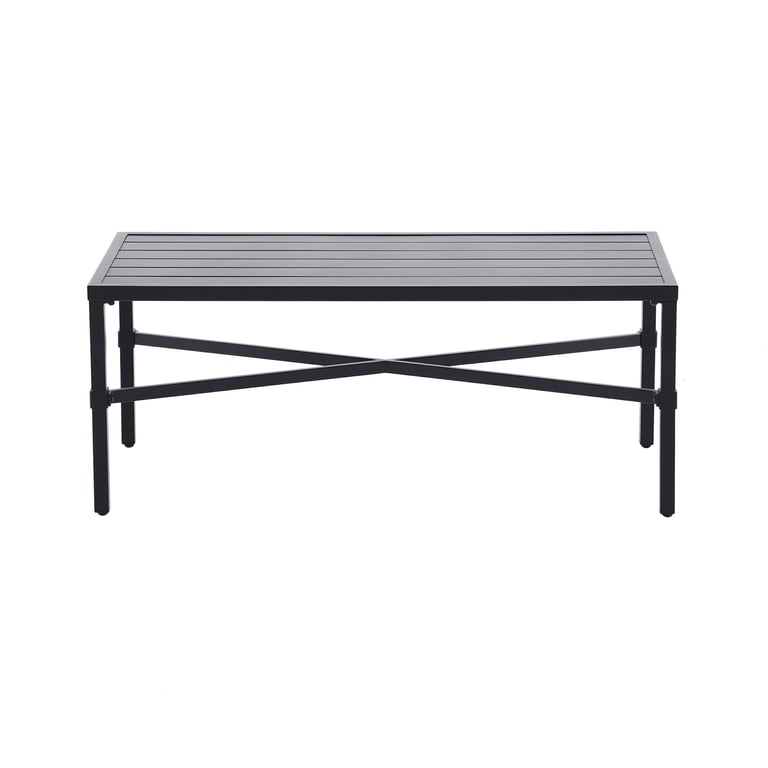 My Texas House Cambria Rectangular Steel Outdoor Coffee Table