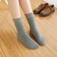 thumbnail image 2 of JGTDBPO Socks For Women Wool Winter Women'S Medium Tube Cashmere Thick Thread Towel Thickened Warm Wool Women'S Socks Comfort Casual Crew Socks Gift, 2 of 5