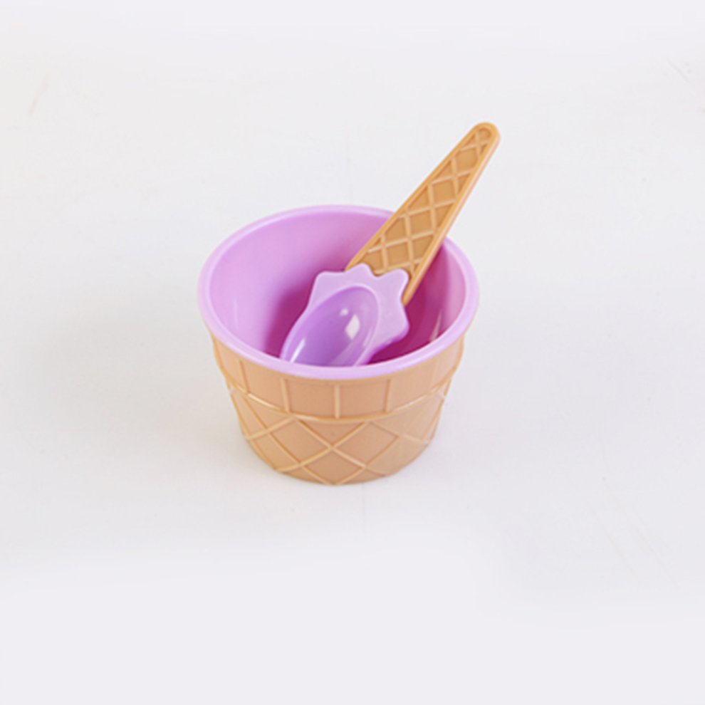 8 x ice Cream tubs and Spoons for Party and All Occasions 