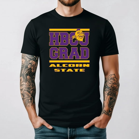 Alcorn State University Braves Vintage HBCU Pride Graphic Tee unisex up to 5XL
