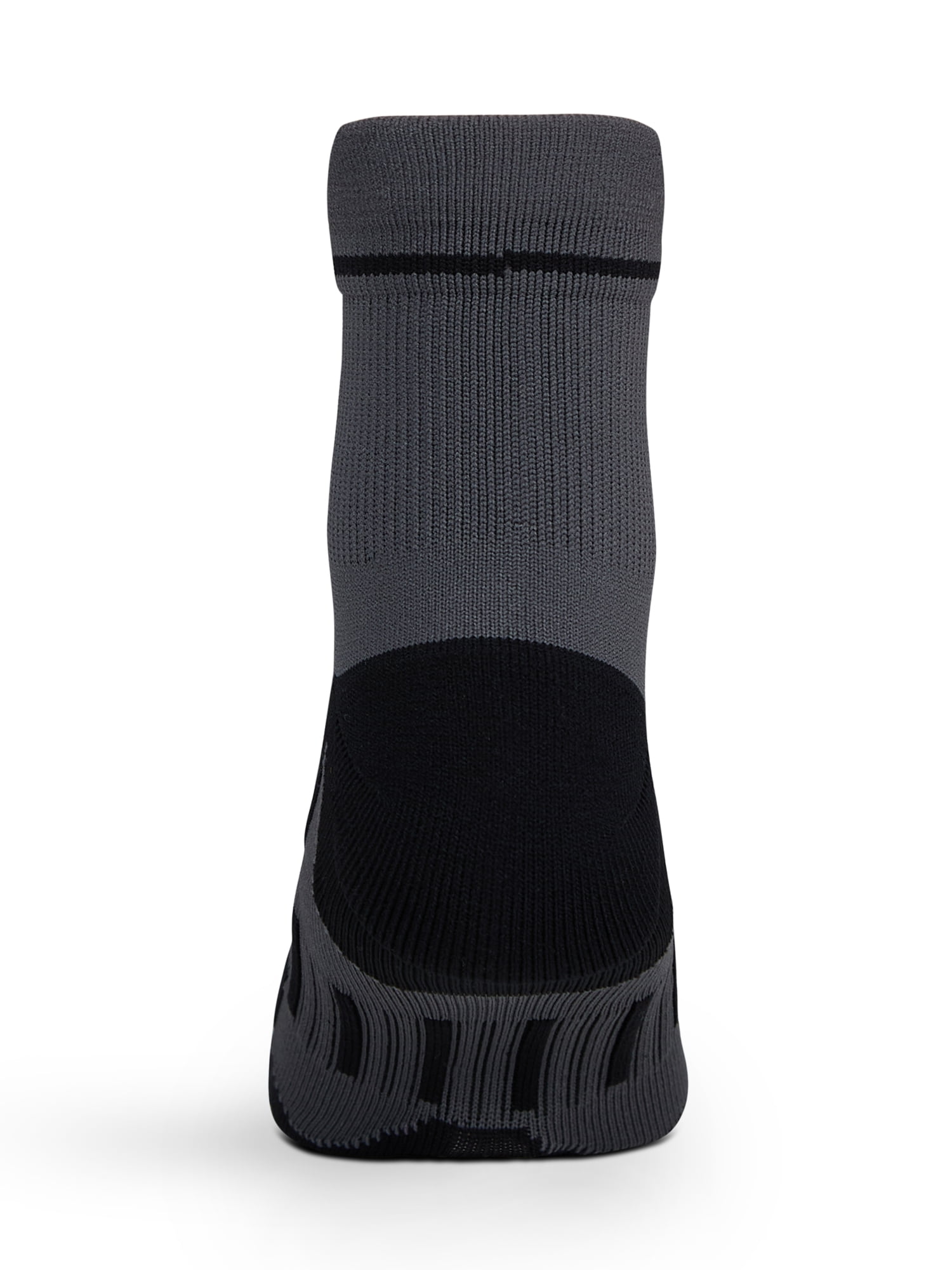 Wrangler Comfort Compression Quarter Socks for Men, Size 6-12, Gray, 3 Pairs