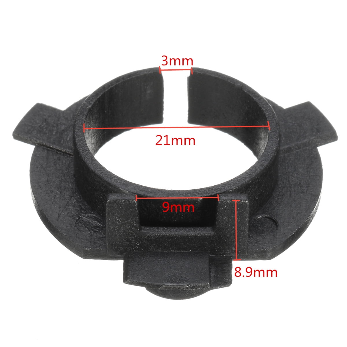 2X Car H7 LED Light Bulb Lamp Holder Adapter Socket for Hyundai