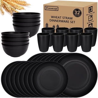 Wanda June Home Retro Renegade 12-Piece Melamine Dinnerware Set