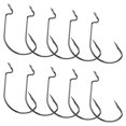 thumbnail image 1 of 10 anzuelos de pesca de acero al carbono con cebo suave., 1 of 8
