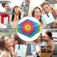 thumbnail image 5 of Wearable Blanket,Colorful Rainbow Tie Dye Spiral Pattern Hooded Wearable Flannel Blanket for Adults & Teens,Winter Poncho Shawl Wrap Cape Cozy Anti-Pill,60"x80", 5 of 5