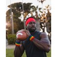 thumbnail image 4 of Suddora Wrist Sweatbands - Athletic Cotton Terry Cloth Wrist Bands for Basketball, Tennis, Football, Baseball (Pair) ([Bulk] - Rainbow - 20 Pack), 4 of 6
