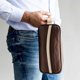 thumbnail image 3 of Neceser Maletín Sobaquera Hombre Piel Estuche Viaje, 3 of 10