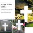 thumbnail image 3 of Solar Cross Solar Lawn Lamp Cross Stick Lamp Cross Lamp Solar Stake Lamp, 3 of 6