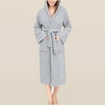 thumbnail image 2 of Wensltd Nightgown for Women Winter Comfortable Warm Thick Long Velvet Bathrobe Home Wear Nightgown Clothing, 2 of 5