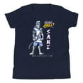 thumbnail image 3 of Gurucatz Kenji Junior Short Sleeve Round Neck T-Shirt, Heather Blue, 3 of 8