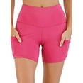 thumbnail image 7 of DODOING High Waist Workout Butt Lifting Yoga Shorts for Women Tummy Control Running Athletic Non See-Through Gym Casual Elastic Short Pants, Ruched Butt Design Shorts-Smooth Butt, 7 of 7