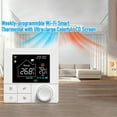 thumbnail image 3 of Labymos WIFI Electric Underfloor Heating 16A Thermostat with Application & Voice Control 2.8 Inch LCD, 3 of 8