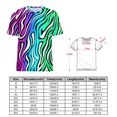 thumbnail image 2 of Animal Print Patterns Women's Short Sleeve T-Shirt Crew Neck Casual Summer Trendy Loose Fit Tops, 2 of 6