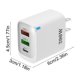 thumbnail image 3 of Adaptador de Alimentación USB de Carga Rápida | Multi Puerto 1C+2U | 2 USB-A y 1 USB-C | Salida 200W | 5V/9V/12V | Enchufe US | Blanco | Cargador de Viaje Compacto para Teléfonos, Portátiles, 3 of 6