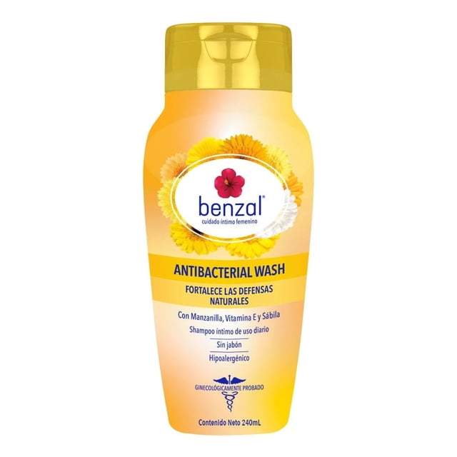 Shampoo íntimo Benzal femenino manzanilla hipoalergénico 240 ml