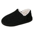 thumbnail image 1 of Chaussons pour Femmes Mode Ouverts pour Femmes Sandales Compensées pour Femmes Isolation Hiver Plates en Daim Chaussons Moelleux Sandales à Bout Fermé pour Femmes, 1 of 8