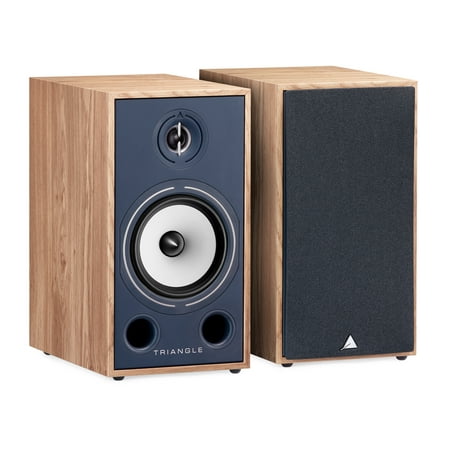 Triangle Borea BR03 Hi-Fi Bookshelf Speakers Pair (Blue Oak) for...
