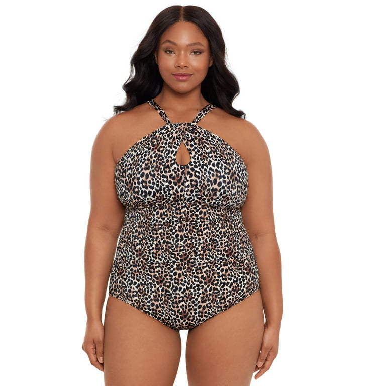 Shape Up and Tie Right Leopard Bodysuit