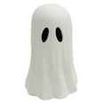 thumbnail image 6 of Cogleahco Halloween Paper Mache Ghost Statue Decor - Paper Mache Ghost Figurine, Cute Halloween Tabletop Decorations, Spooky Personalized Desktop Halloween Ornament(Brown+White+Black), 6 of 7