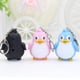 thumbnail image 3 of 2 uds, llaveros de pingüino azul cielo, llavero luminoso LED, llavero de sonido, llave brillante, decoración, adornos artesanales, regalo, 3 of 4