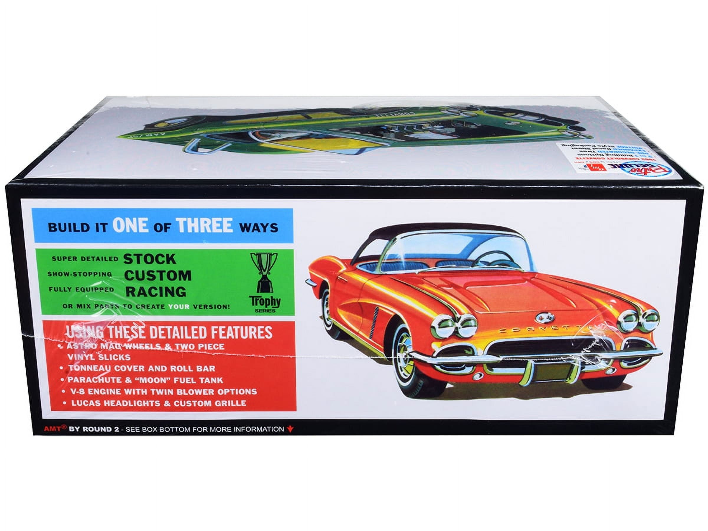 AMT AMT1005 Skill 3 Model Kit 1955 Chevrolet Nomad Wagon 2