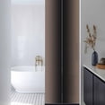 thumbnail image 3 of Brown Black Ombre Window Privacy Film, Modern Gradient Abstract Art Static Cling UV Sun Blocking Heat Control Window Tint Day and Night, Non-Adhesive One Way Windows Privacy Cover 17.7''x78.7'', 3 of 7