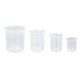 thumbnail image 1 of 4x 50 150 250 Laboratorio De Plástico Transparente De 500 Ml Se Graduó Vaso Herramienta Taza De Medir Sunnimix Cubilete transparente de la cocina del laboratorio, 1 of 8