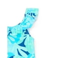 thumbnail image 3 of Wonder Nation Toddler Girl Tropical Print Ruffle Tankini, Two-Piece, Sizes 12M-5T, 3 of 3