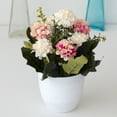 thumbnail image 6 of Limei Decorative Simulated Flower Pot Hydrangea for Home Vivid, 6 of 7