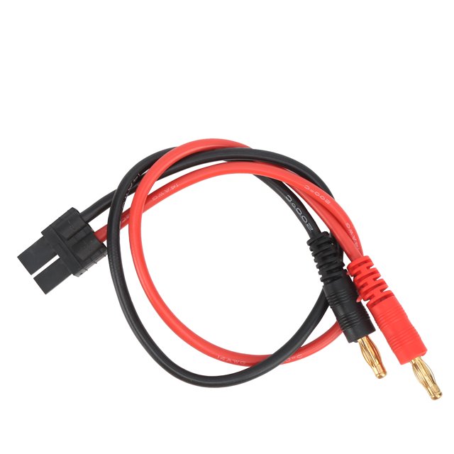 Cargador Banana, Práctico Y Liviano Conector De Banana De Tamaño Pequeño Para Cable TRX Estable Para Modelo De Barco Para Modelo De Avión Para Modelo De Automóvil Rc ANGGREK Otros