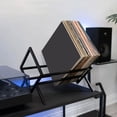 thumbnail image 3 of Multopurpose Record Holder Stand Convenient Accessory for Music Enthusiasts, 3 of 9