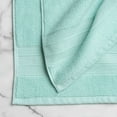 thumbnail image 2 of hometrends Solid 100% Cotton Hand Towel, 1 Piece, 550 GSM, Highly Absorbent & Soft Bathroom Hand Towel, Light Teal, 2 of 3
